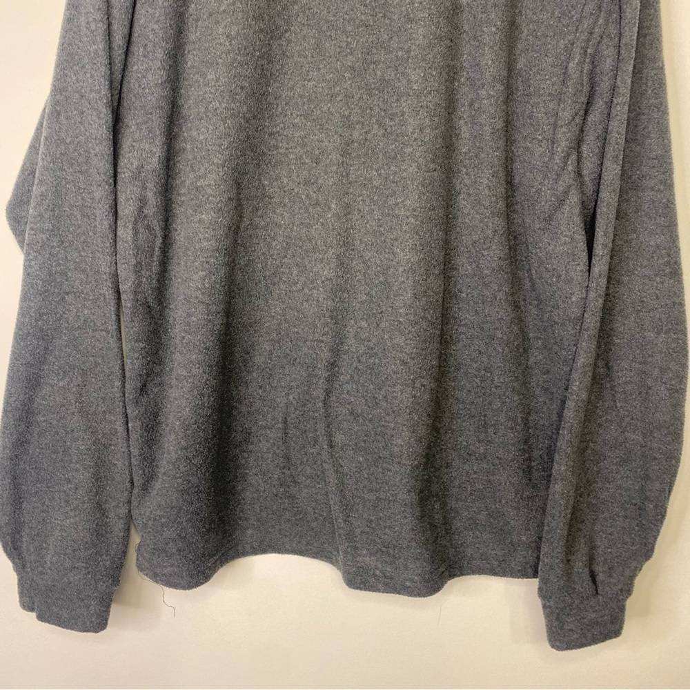 Men's The North Face Pull Over Gray Sweater Hiking Outdoors Size Large Crew Neck - Picture 10 of 11